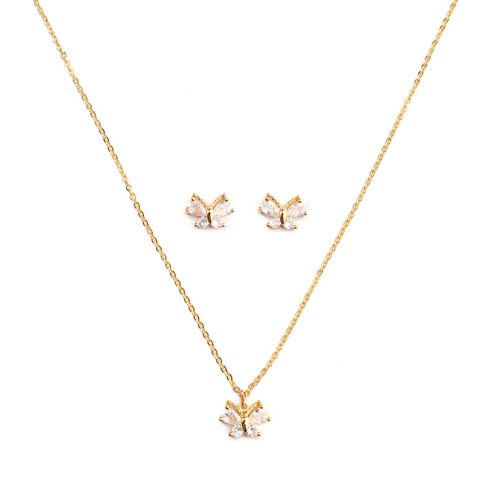 Crystal Fantasy Necklace and Earrings Set