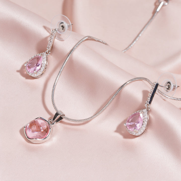 Sugar Muse Earrings And Necklace Set
