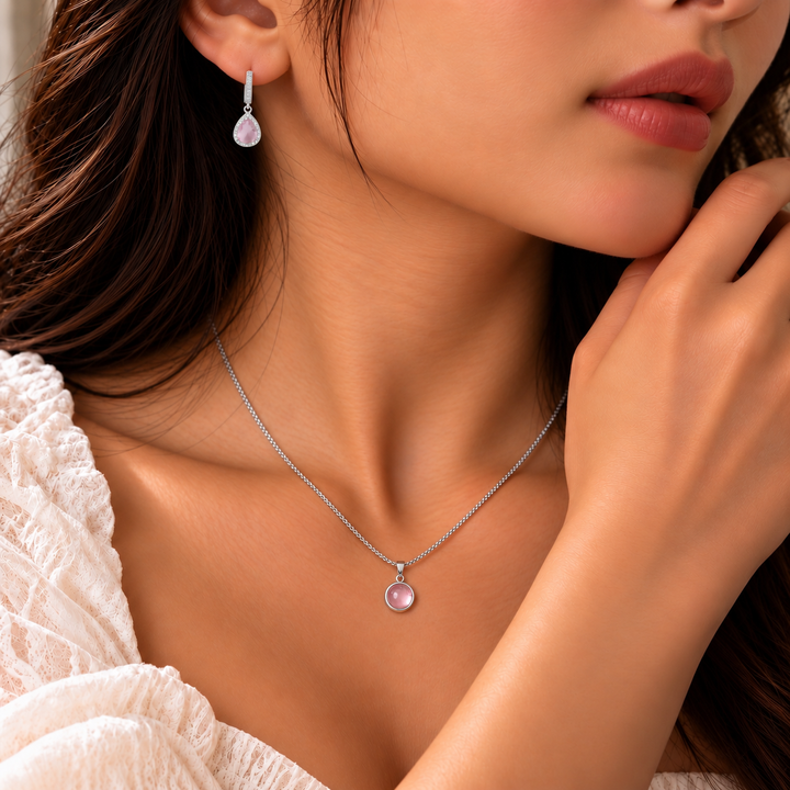 Sugar Muse Earrings And Necklace Set