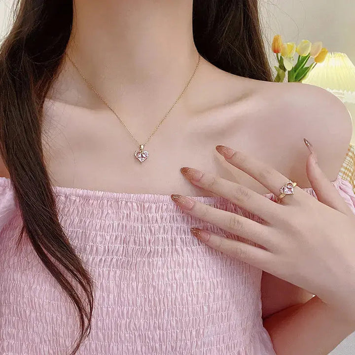 Mesmerizing Pink complete Jewellery Set - Salty Accessories