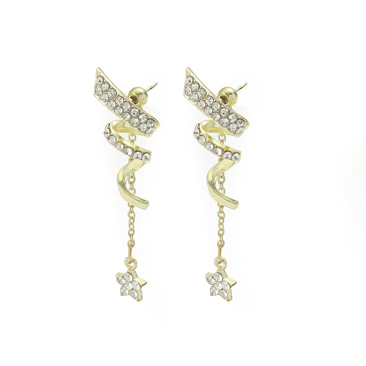 2-In-1 Spiral Wind Chime Earrings - Salty Accessories