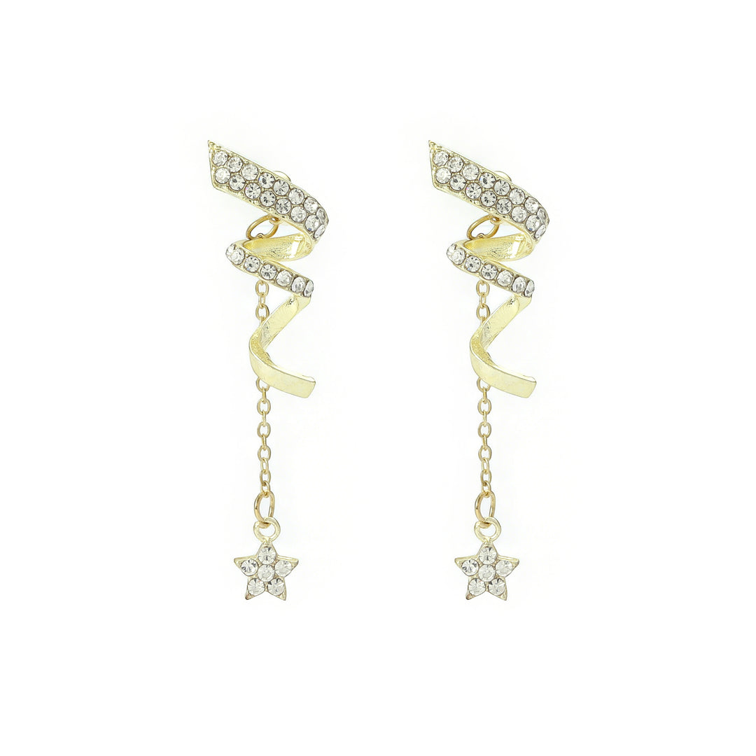 2-In-1 Spiral Wind Chime Earrings - Salty Accessories