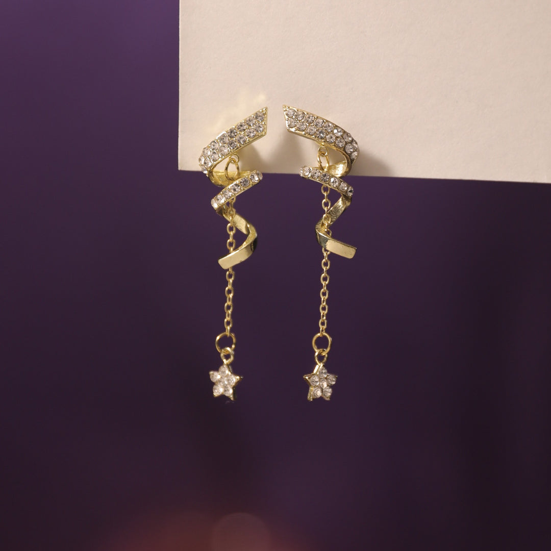 2-In-1 Spiral Wind Chime Earrings - Salty Accessories