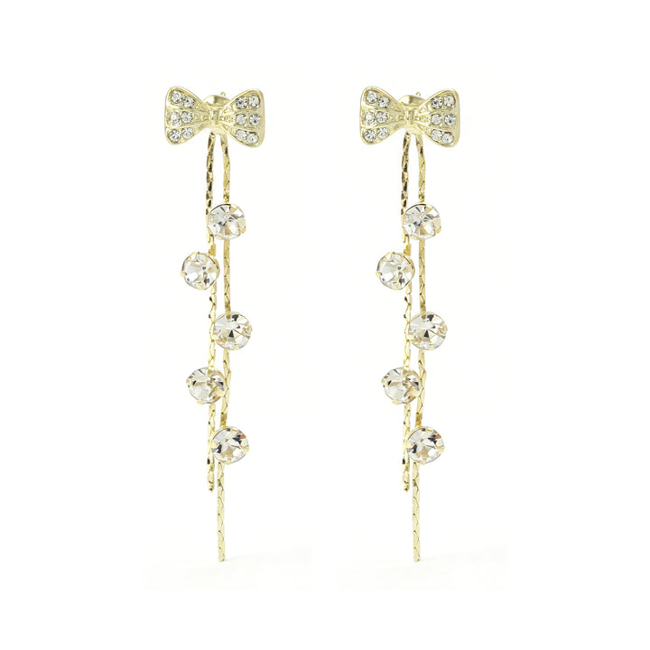 Lusty Bow Tassel Earrings - Salty Accessories