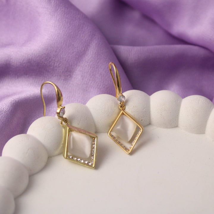 Everyday Office Golden Earrings - Salty Accessories