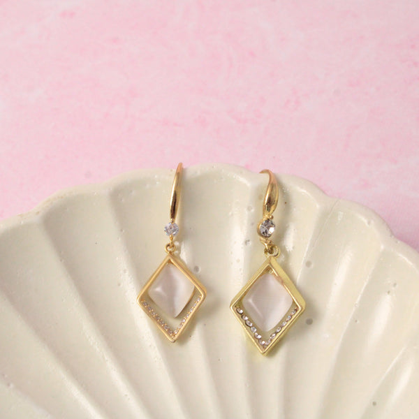 Everyday Office Golden Earrings