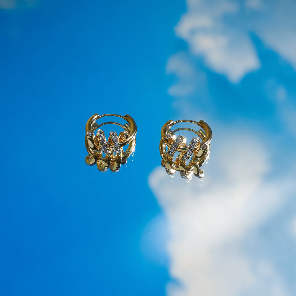 Timeless Trellis Earrings Salty