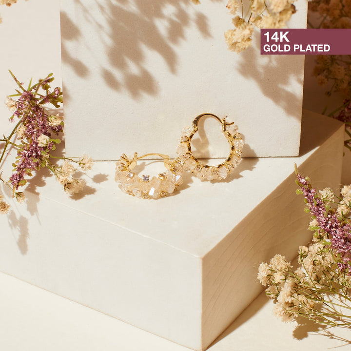 Imperial Elegance Hoops - Salty Accessories