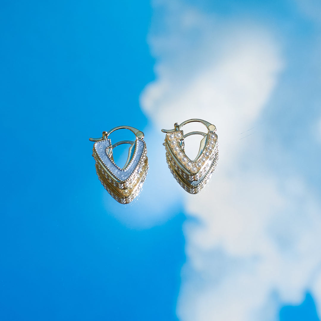 Elegance Diamond  Earrings Salty