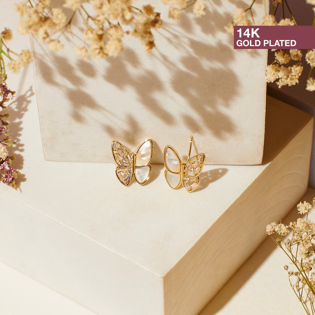 Papillon Splendor Studs - Salty Accessories