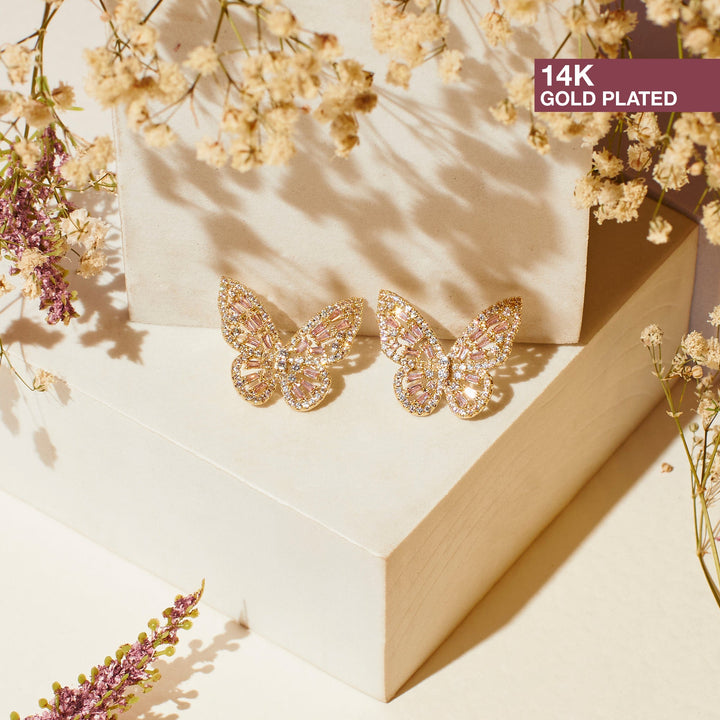 Shimmering Fly Earrings - Salty Accessories