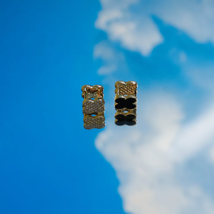 Reversible Chic Clover Studs