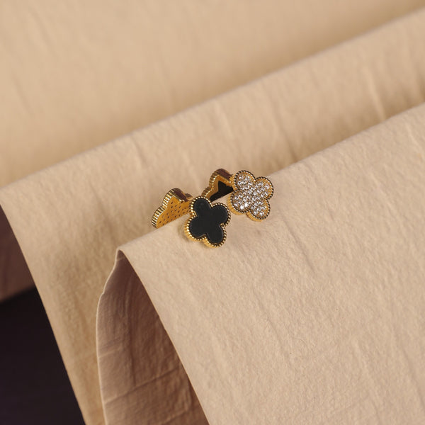 Reversible Chic Clover Studs