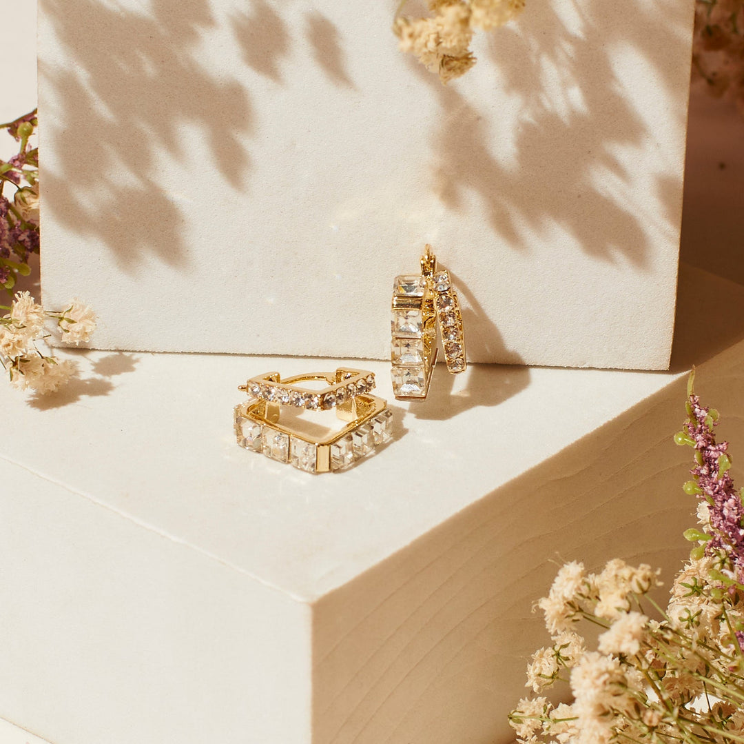 Cosmic Diamond Earrings - Salty Accessories