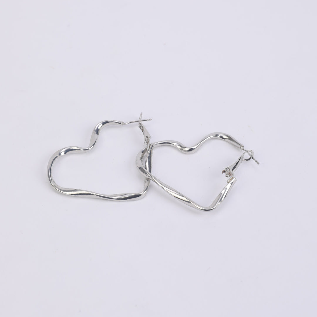 Lovelit Silver Hoops - Salty Accessories