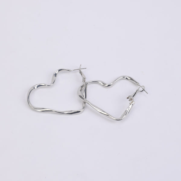 Lovelit Silver Hoops