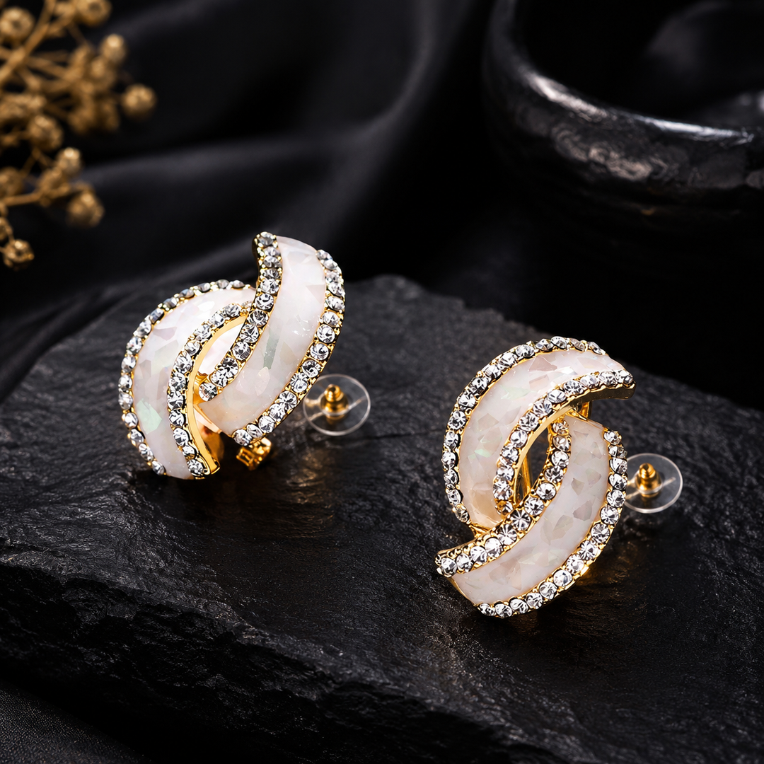 Royal Grace  Stud Earrings