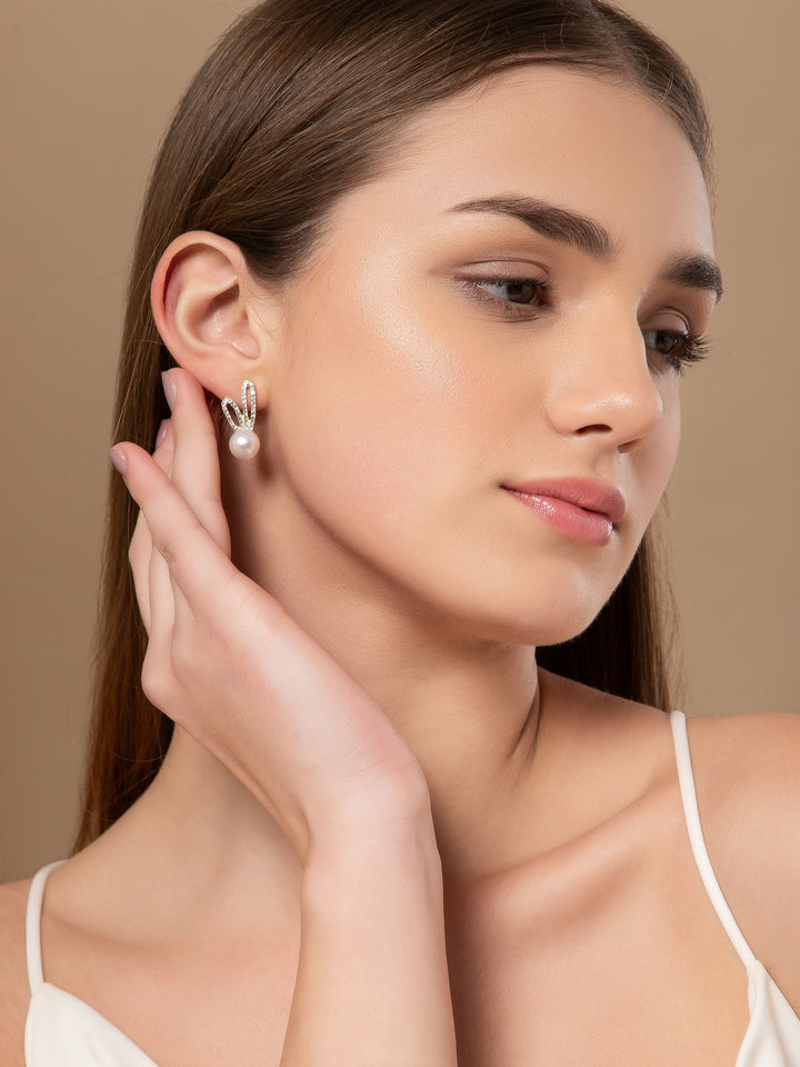 FairyFrost Pearl Earrings - Salty Accessories