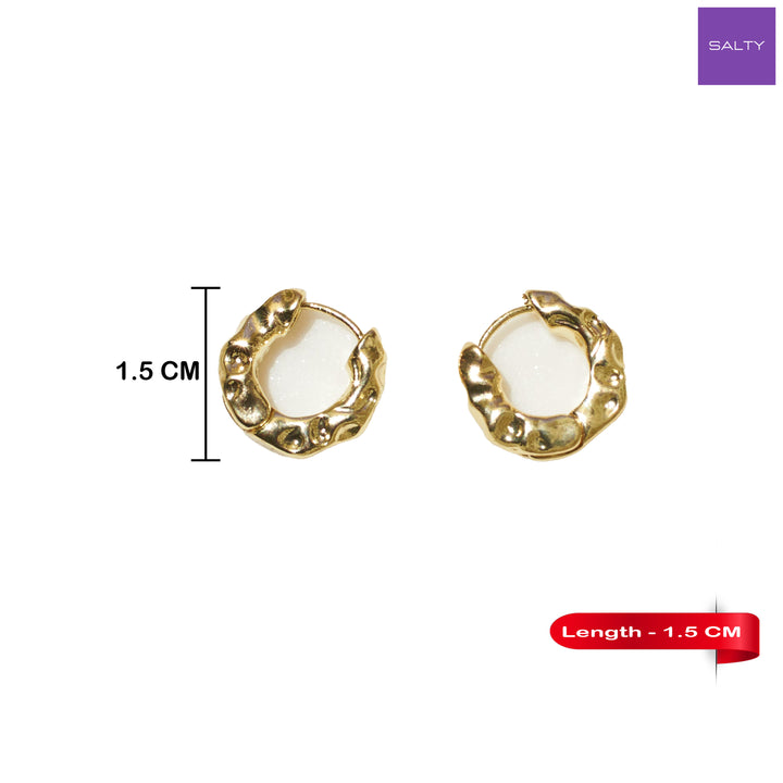 Luxurious Gold Earrings - Salty Accessories