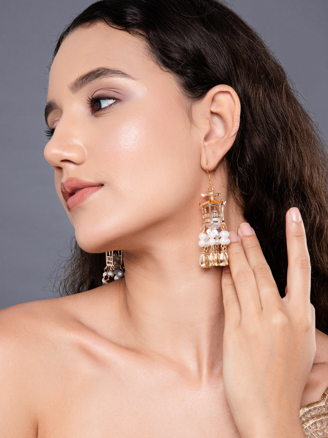 Traditional Lantern LED Earrings | Salty