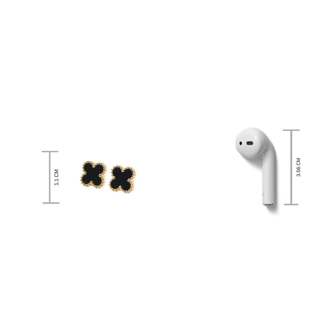 Posh Night Clover Studs - Salty Accessories