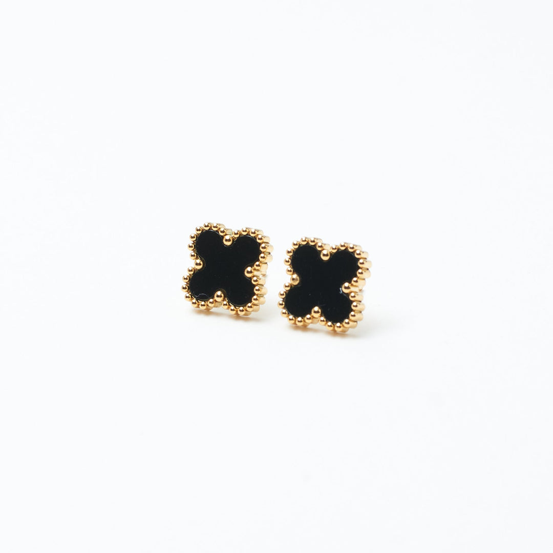 Posh Night Clover Studs - Salty Accessories