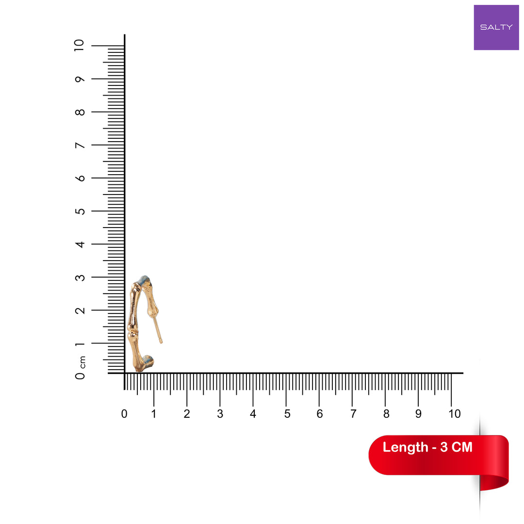 luxe Glamour Gold Loops