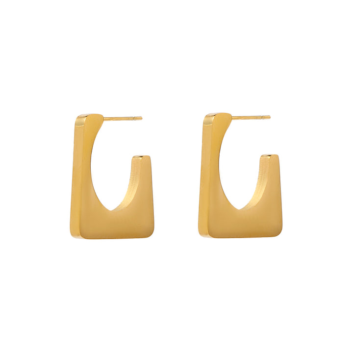 Billy Bold Gold Hoop Earring - Salty Accessories