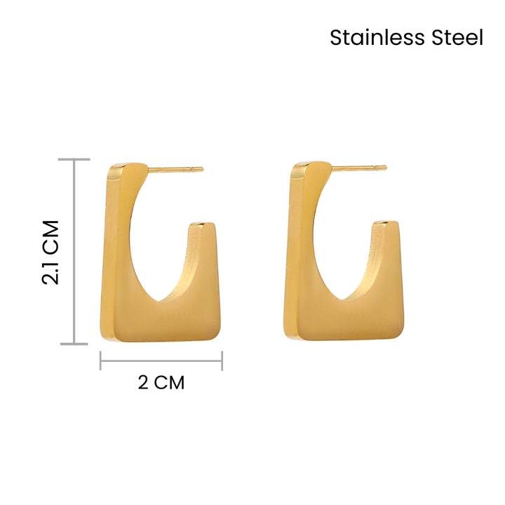 Billy Bold Gold Hoop Earring