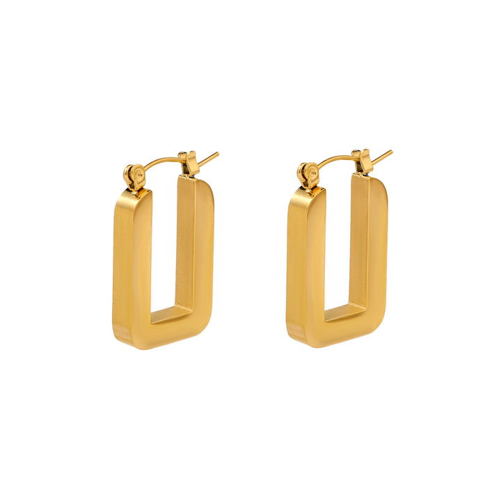 Country Retreat Gold Hoop Earring - Salty Accessories