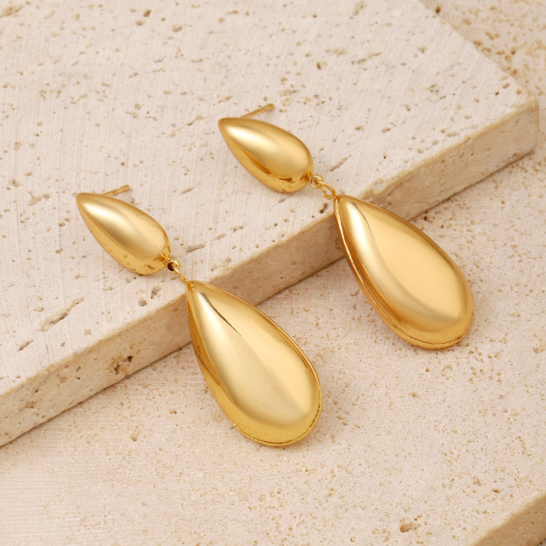 Elated Gold Earring - Salty Accessories