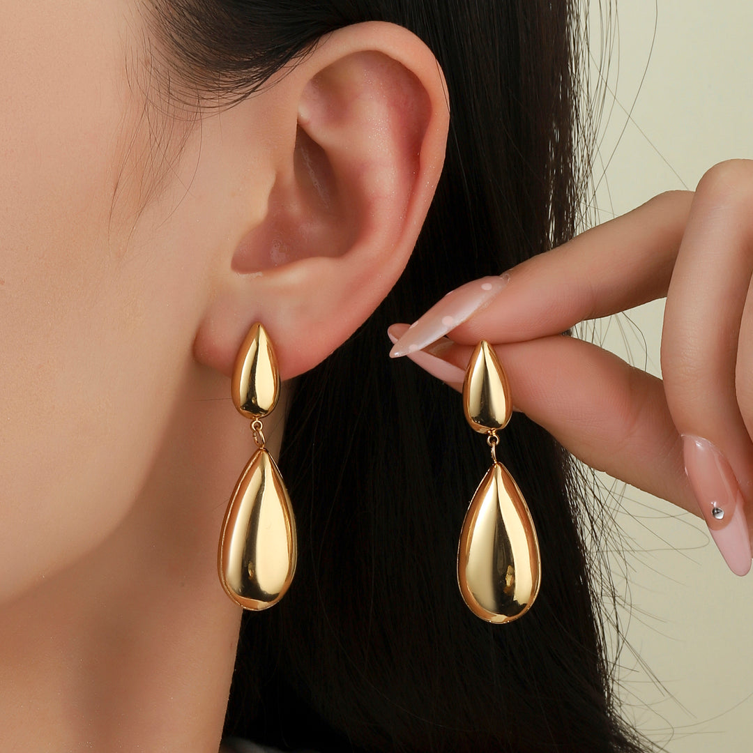 Elated Gold Earring - Salty Accessories