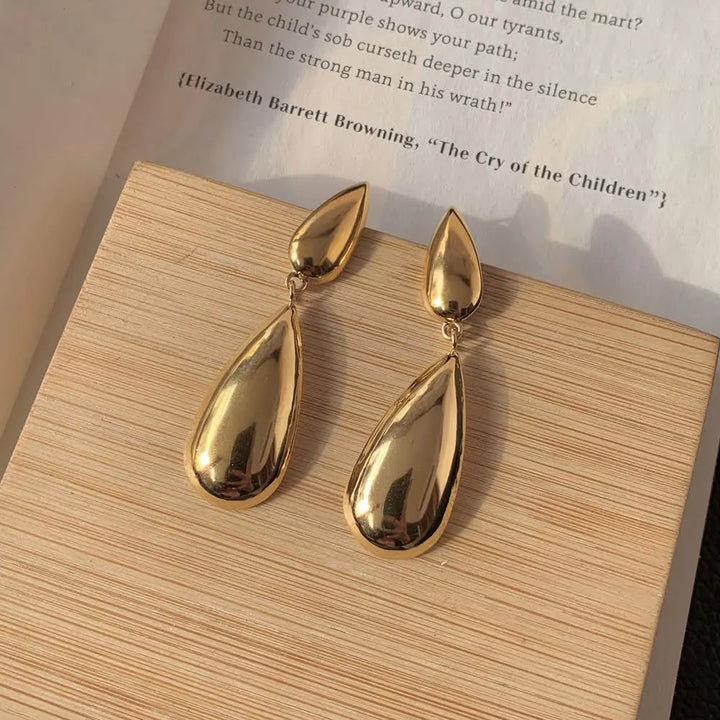 Elated Gold Earring - Salty Accessories