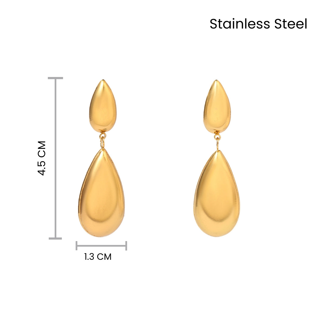 Elated Gold Earring