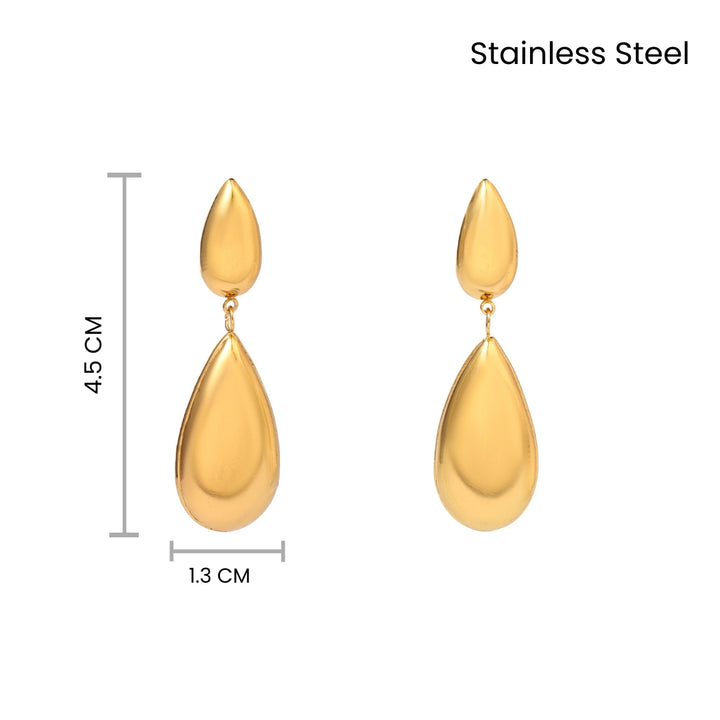 Elated Gold Earring