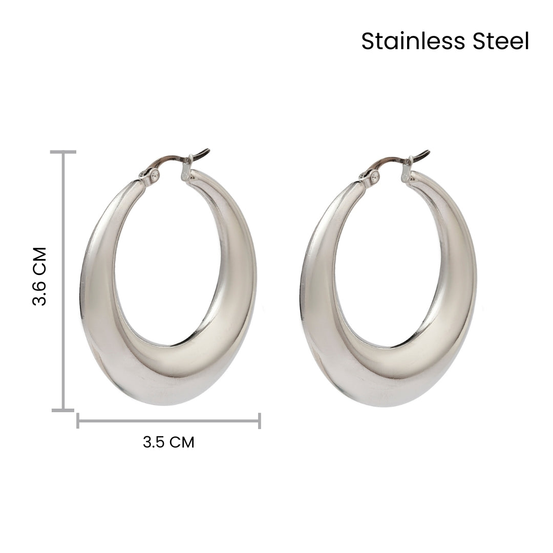 Luxuriant Silver Earring