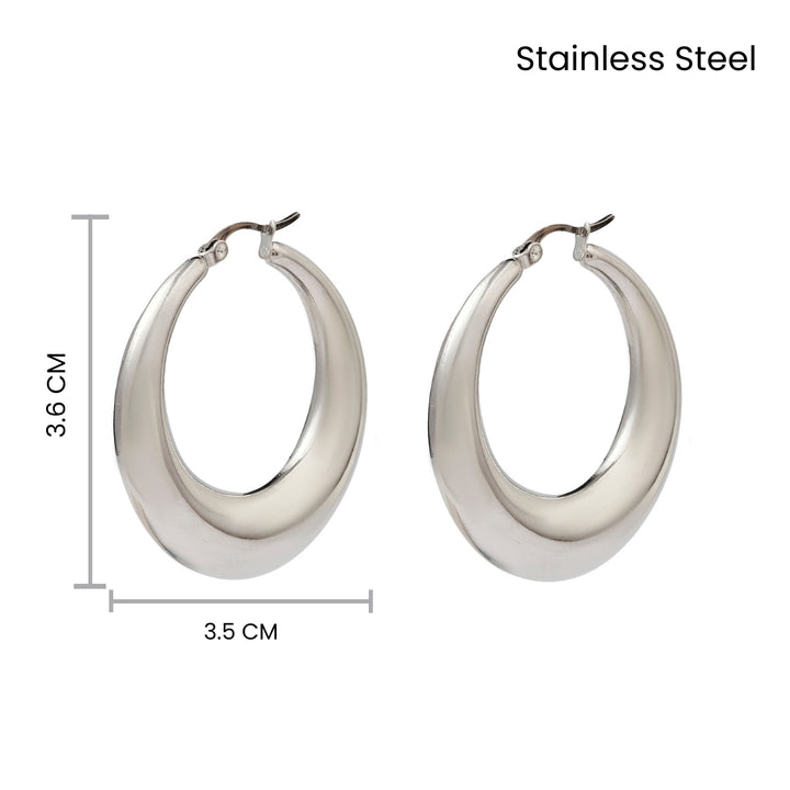 Luxuriant Silver Earring