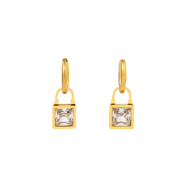 Rhapsodic Gold Earring