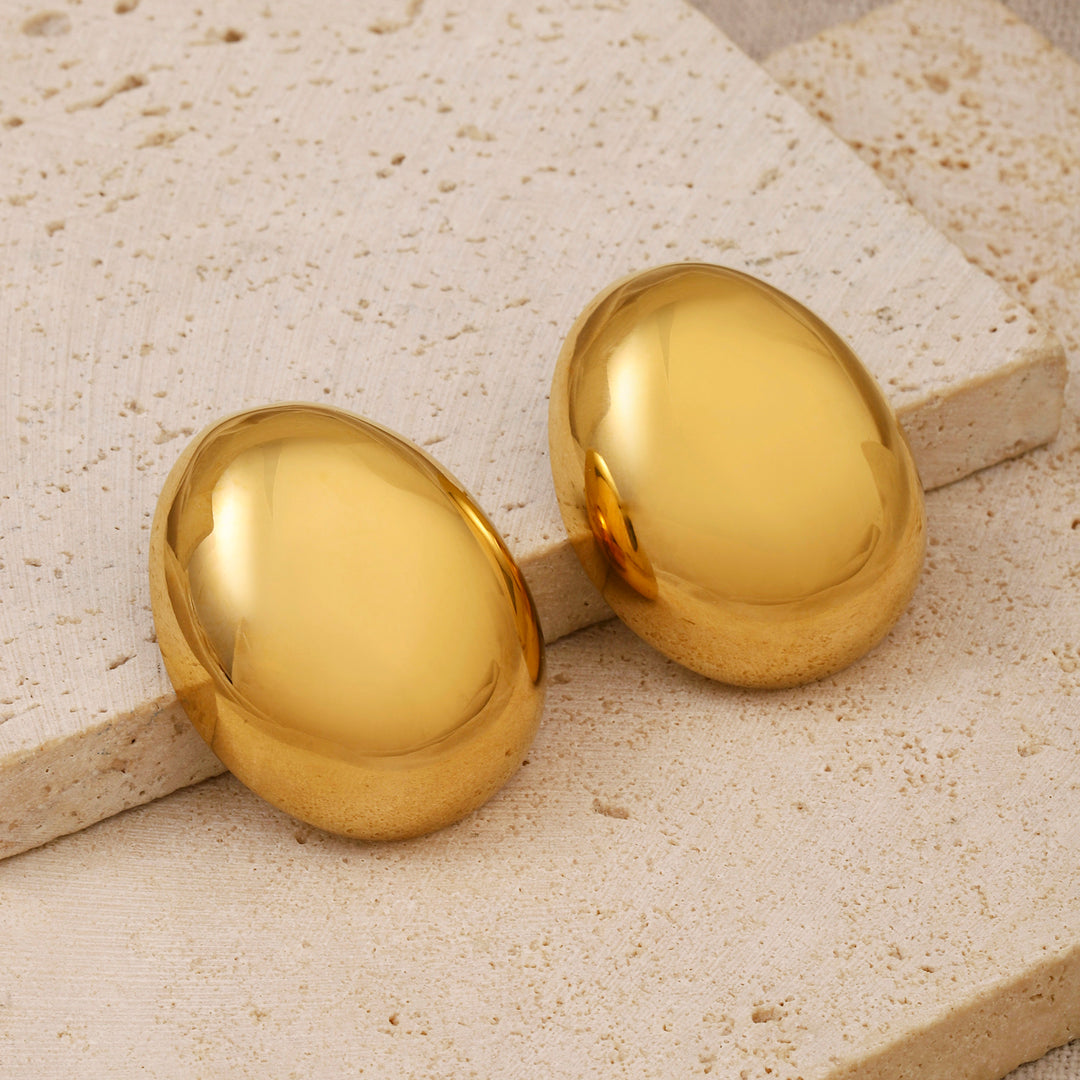 Thriving Solid Gold Earring - Salty Accessories