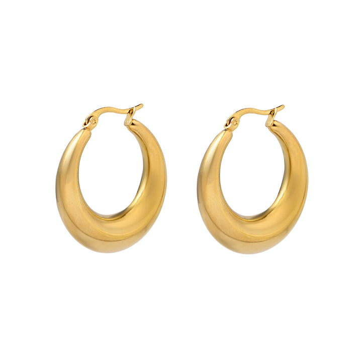 Enrapture Gold Hoop Earring