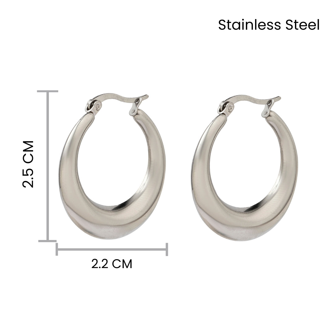 Youthful Silver Earring