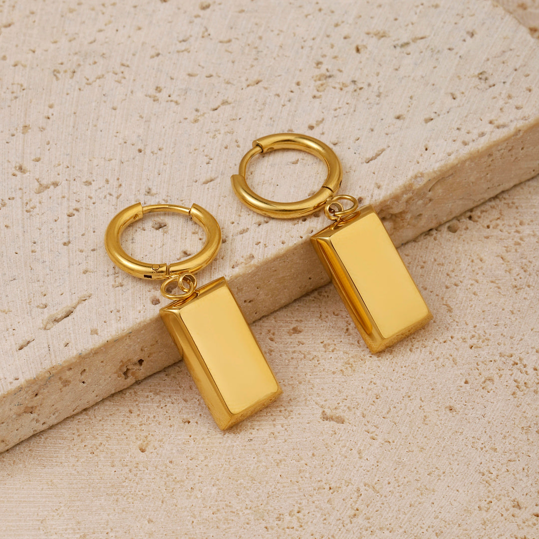 Winsome Gold Earring - Salty Accessories