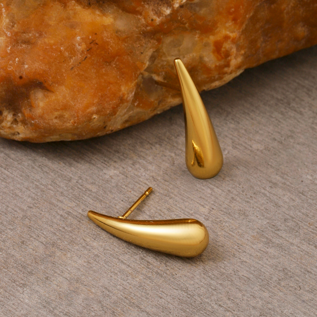 Munifi Gold Earring - Salty Accessories