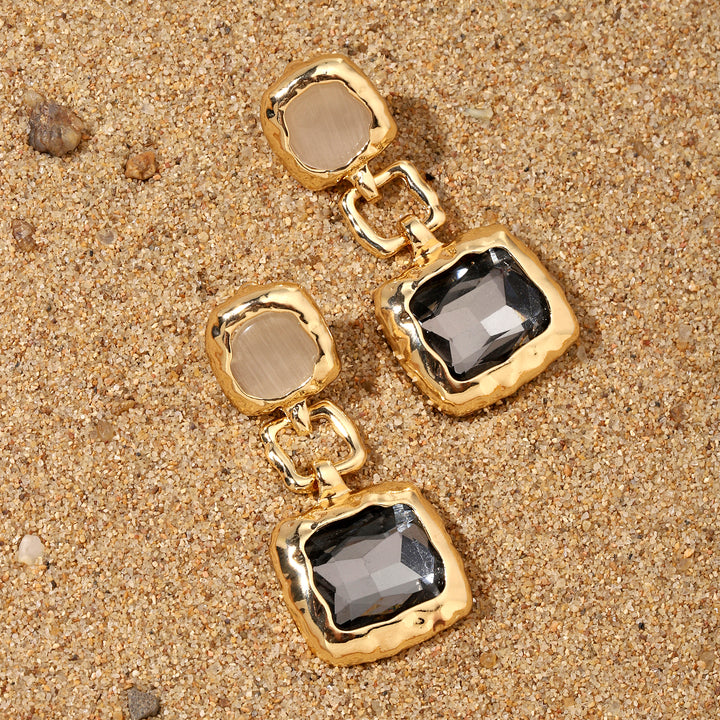 Grandiose Luxury Gold Earring