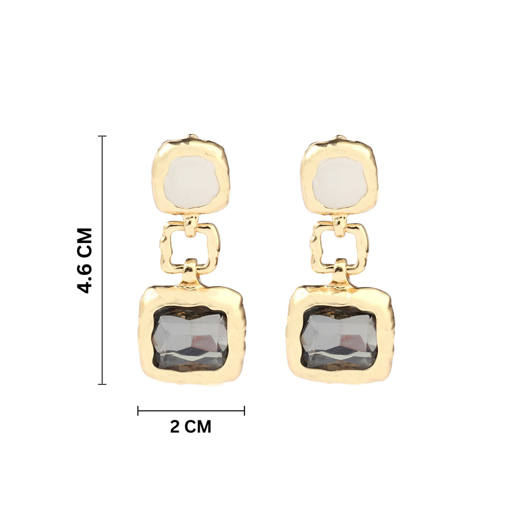 Grandiose Luxury Gold Earring