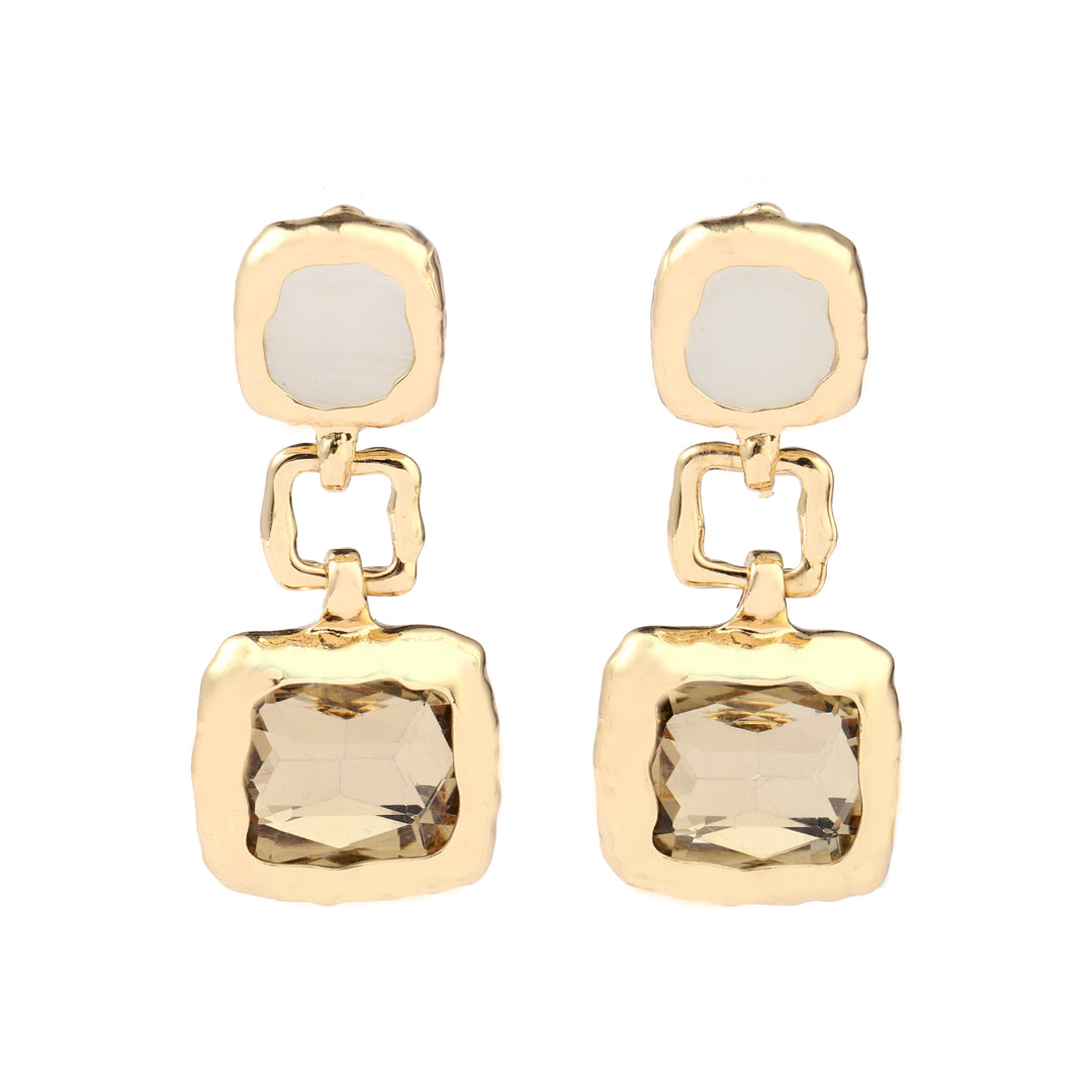 Plush Luxury Gold Earring