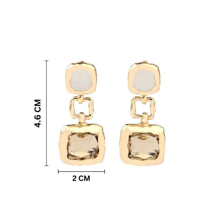 Plush Luxury Gold Earring