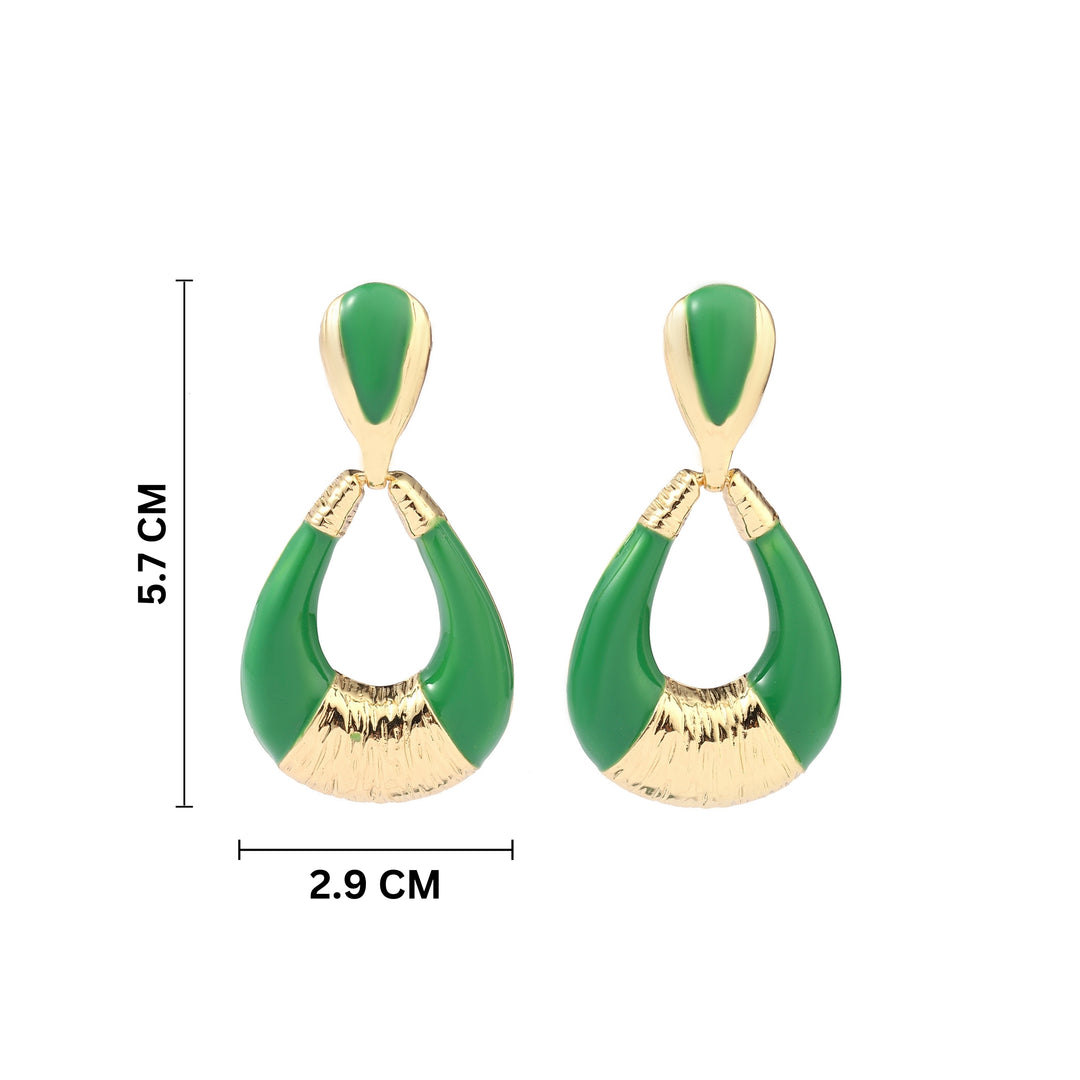 Gilded Luxury Gold Earring - Salty Accessories