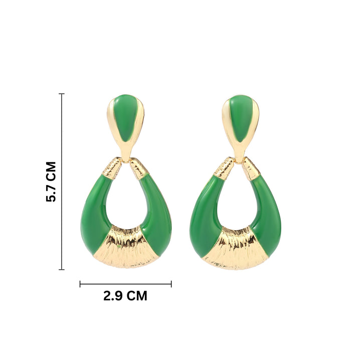 Gilded Luxury Gold Earring