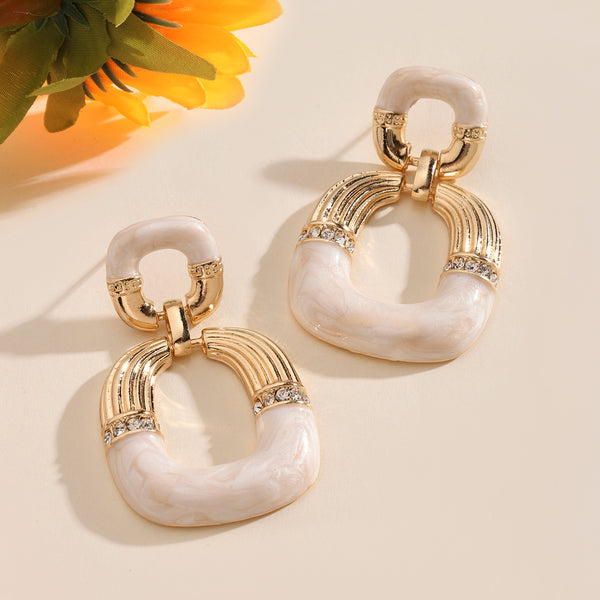 Blush Luxury Gold Earring